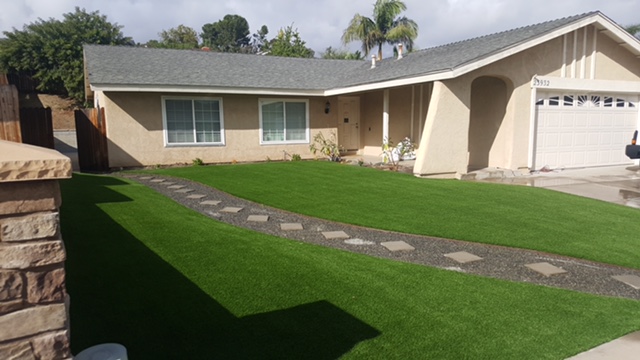 artificial grass custom installation