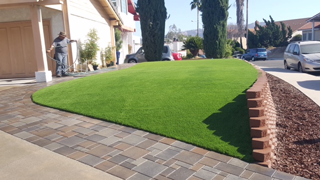 artificial grass custom installation